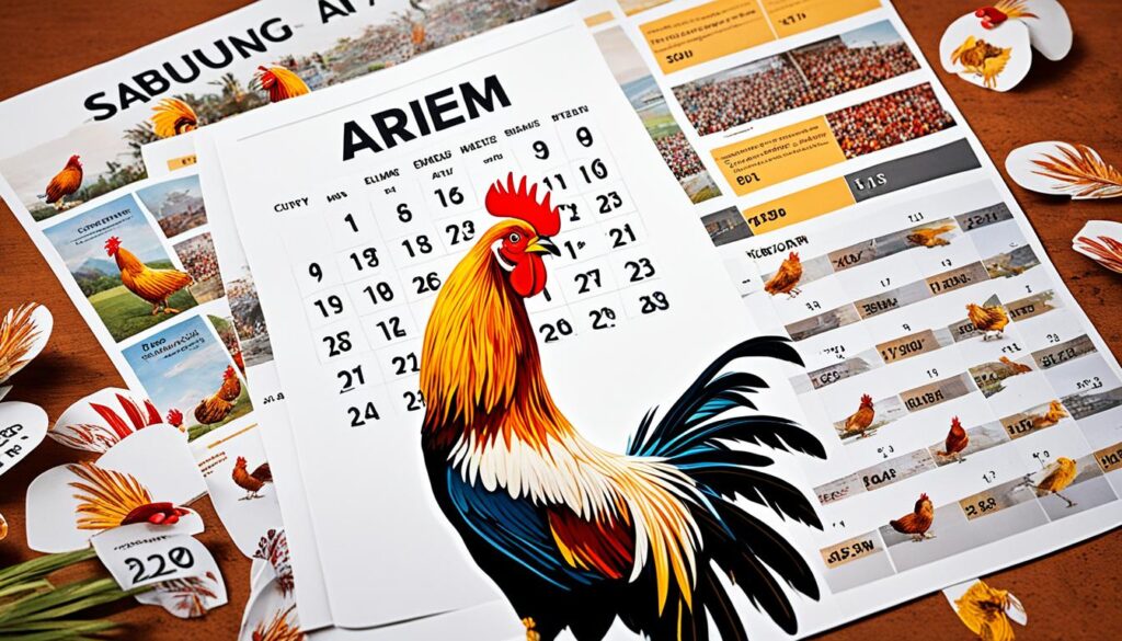 Jadwal pertandingan Situs Judi 
 sabung ayam
