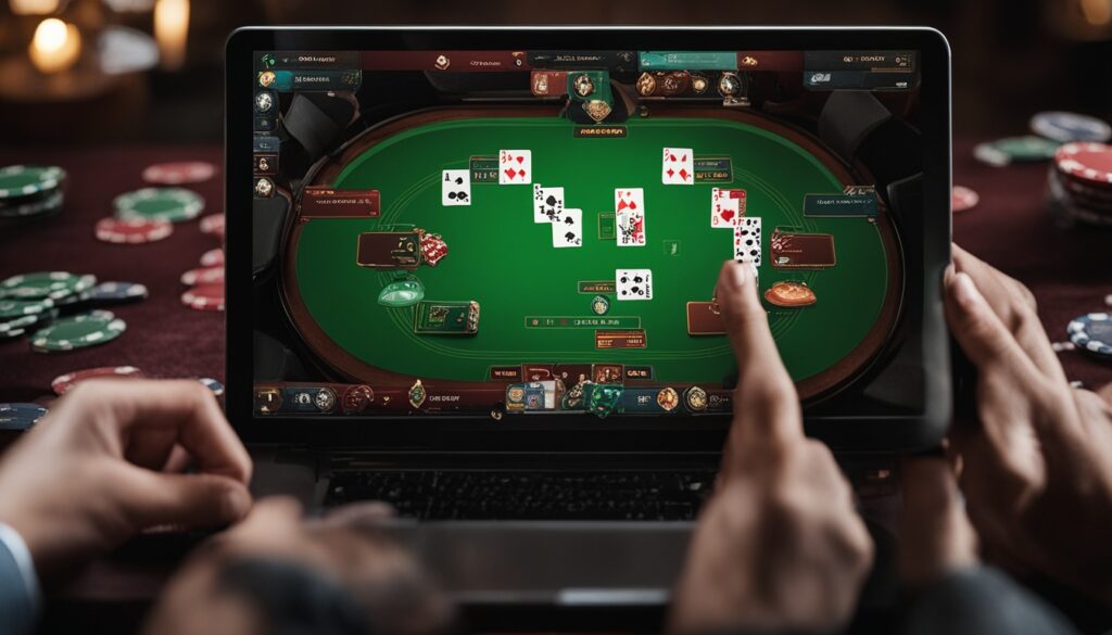 Odisi Taruhan Tangan Poker Online