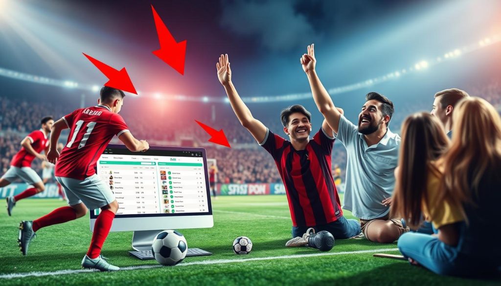 Cara menang judi taruhan bola online